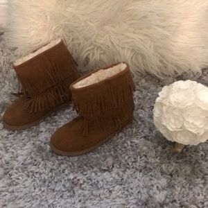 Suede boots